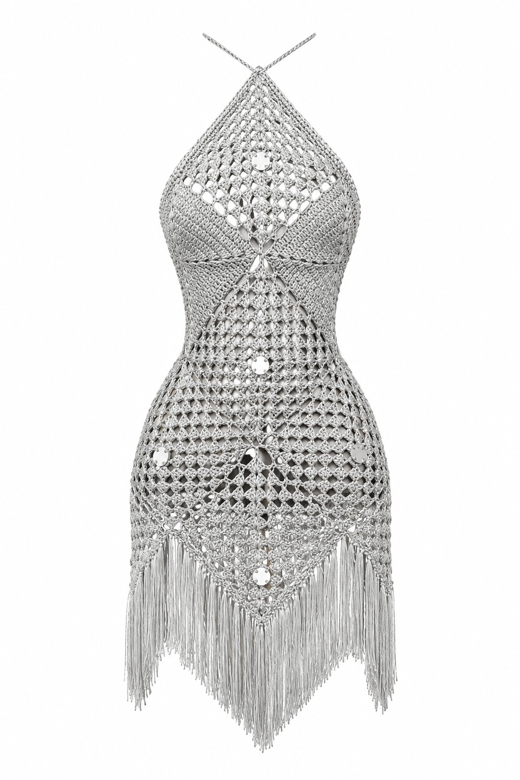 Vestido Agatha Crochê